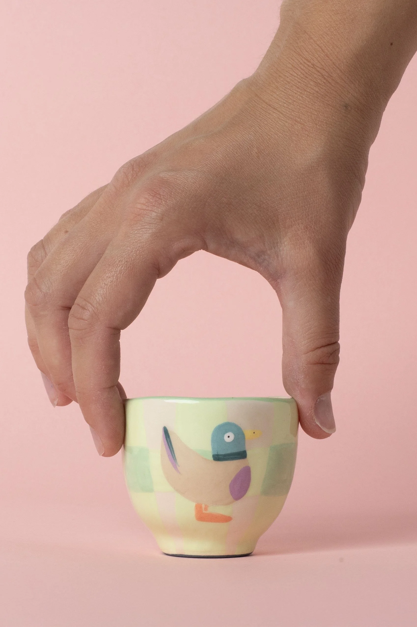 Petite tasse à expresso canard