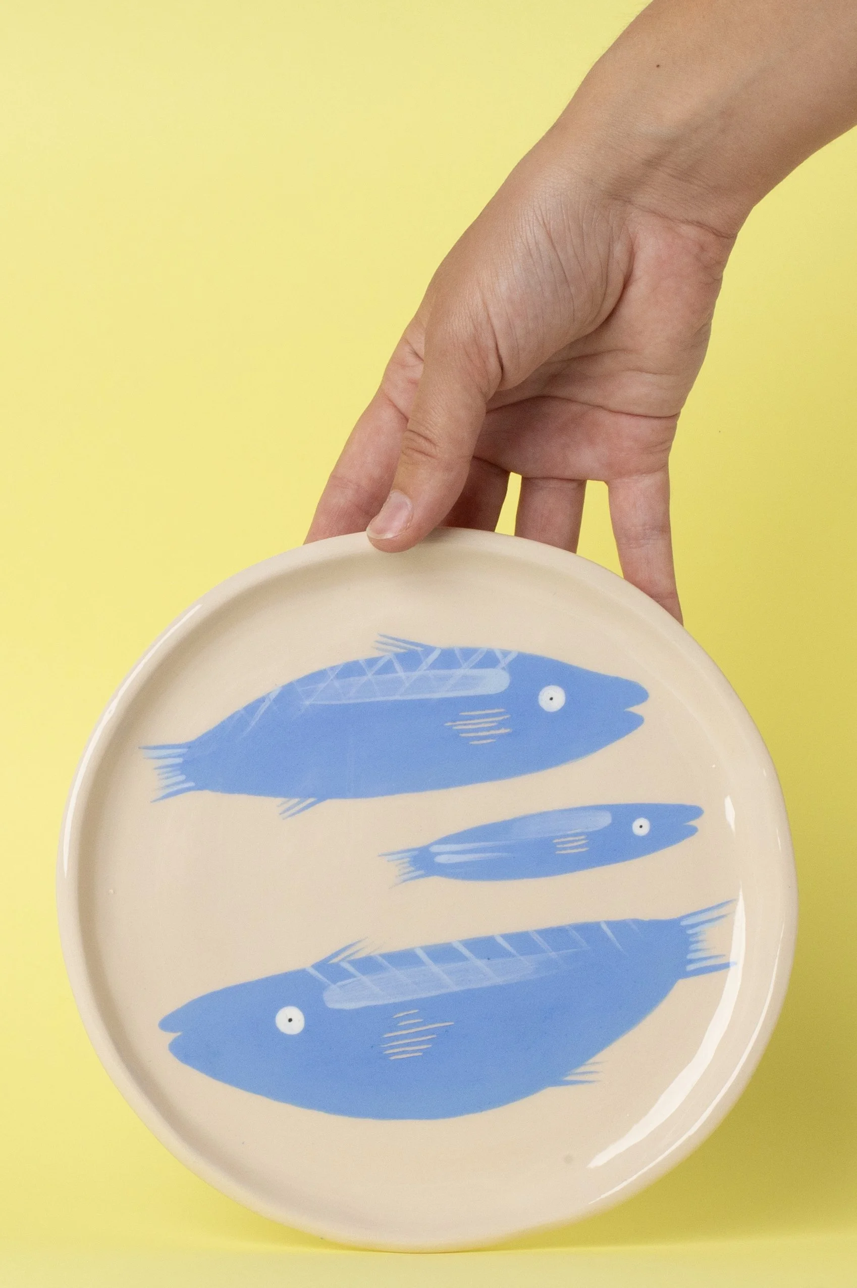 Assiette 3 poissons