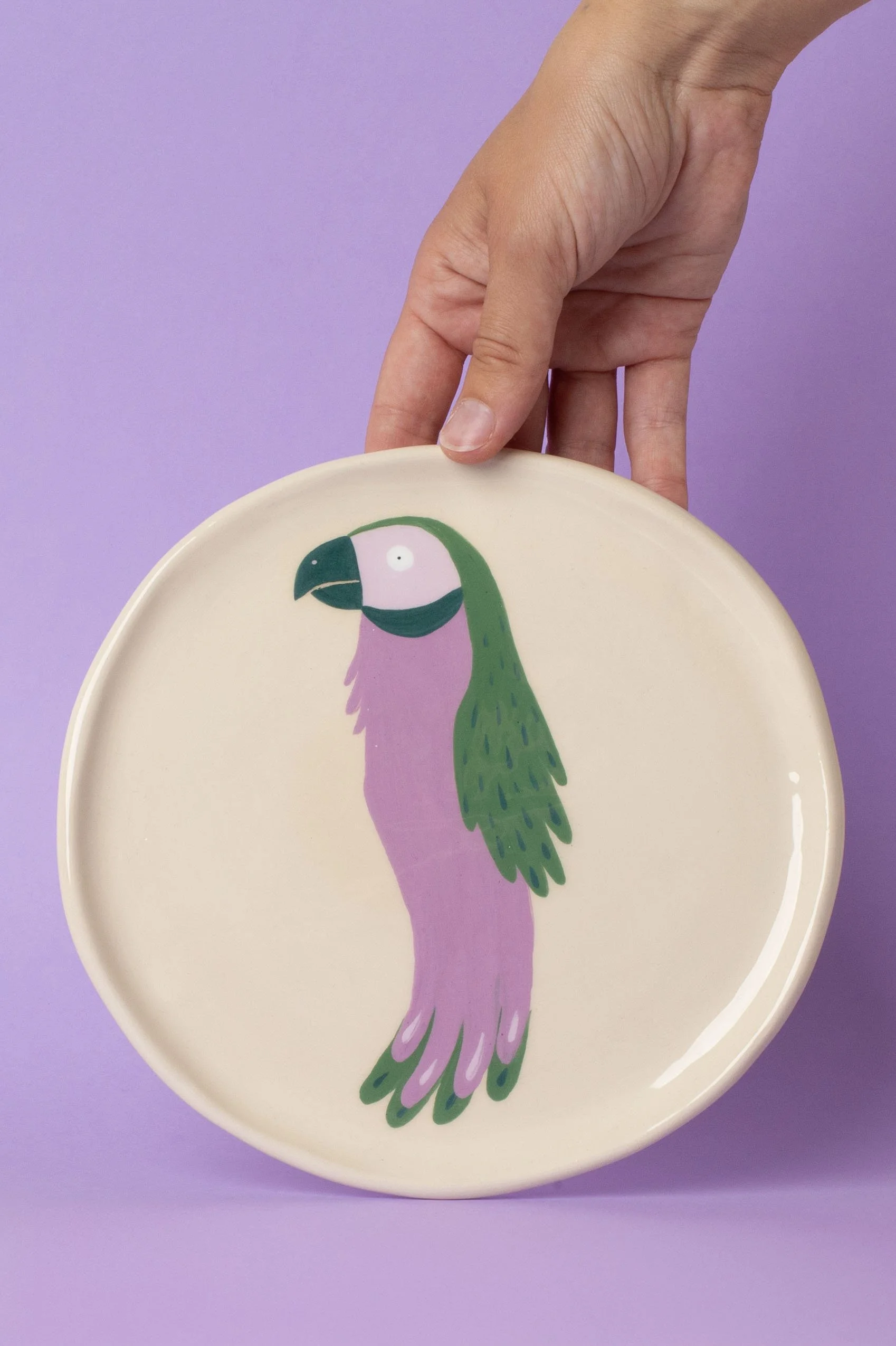 Assiette oiseau #4