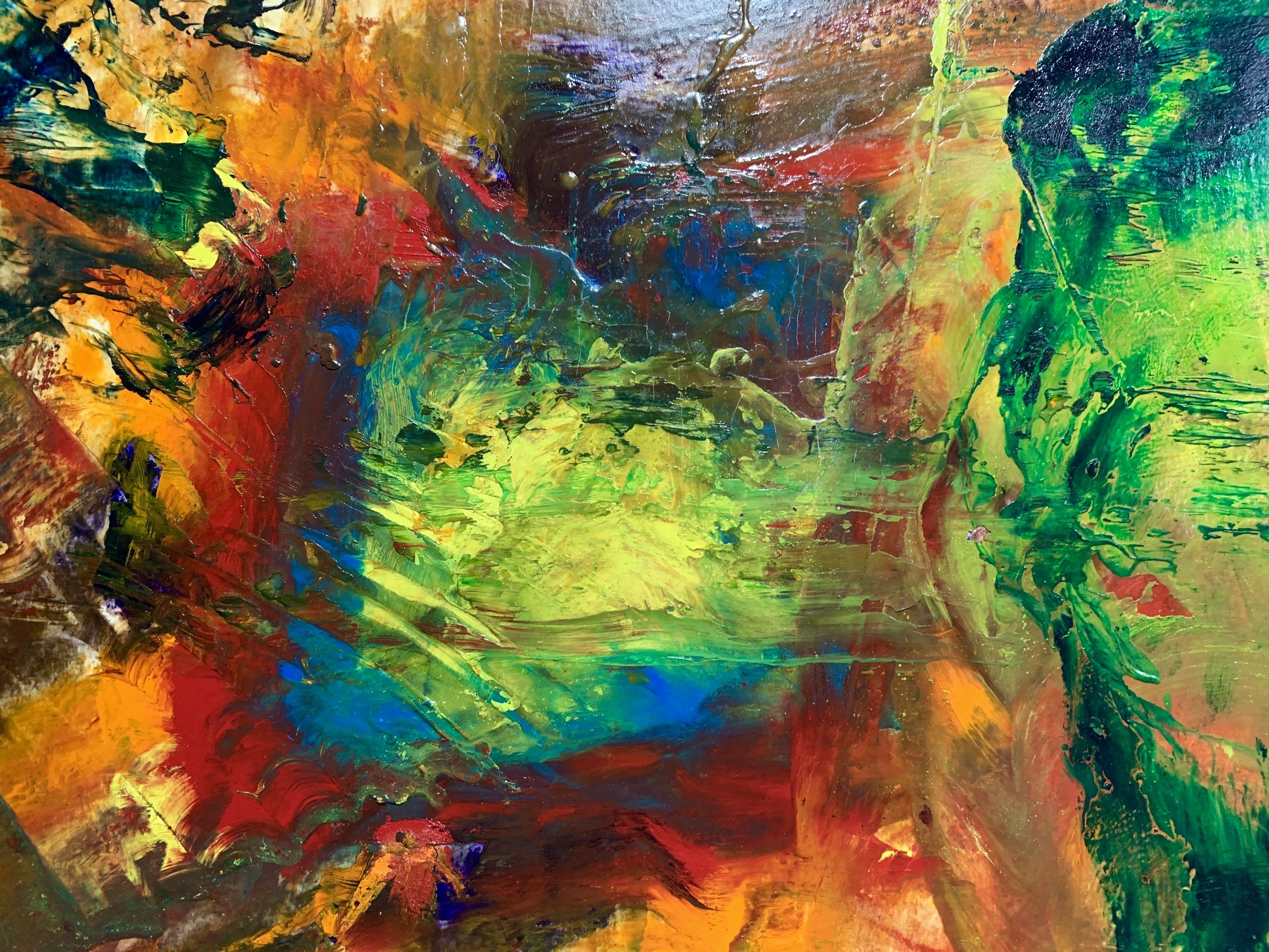 Calming Moments-encaustics
