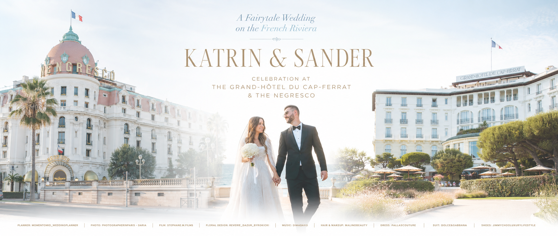A Fairytale Wedding on the Côte d’Azur