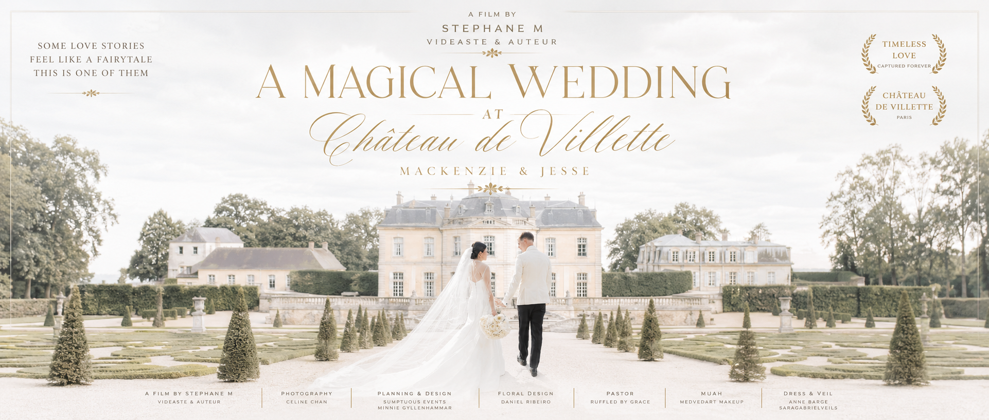 A Magical Wedding at Château de Villette
