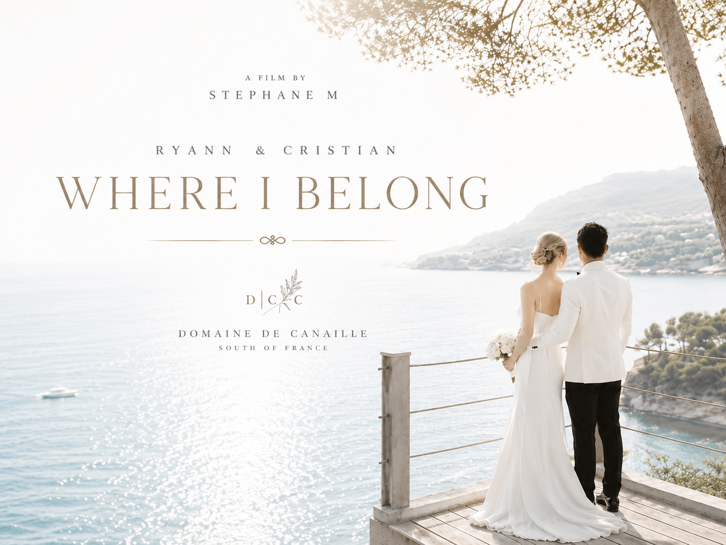Unforgettable Wedding Facing the Mediterranean Sea