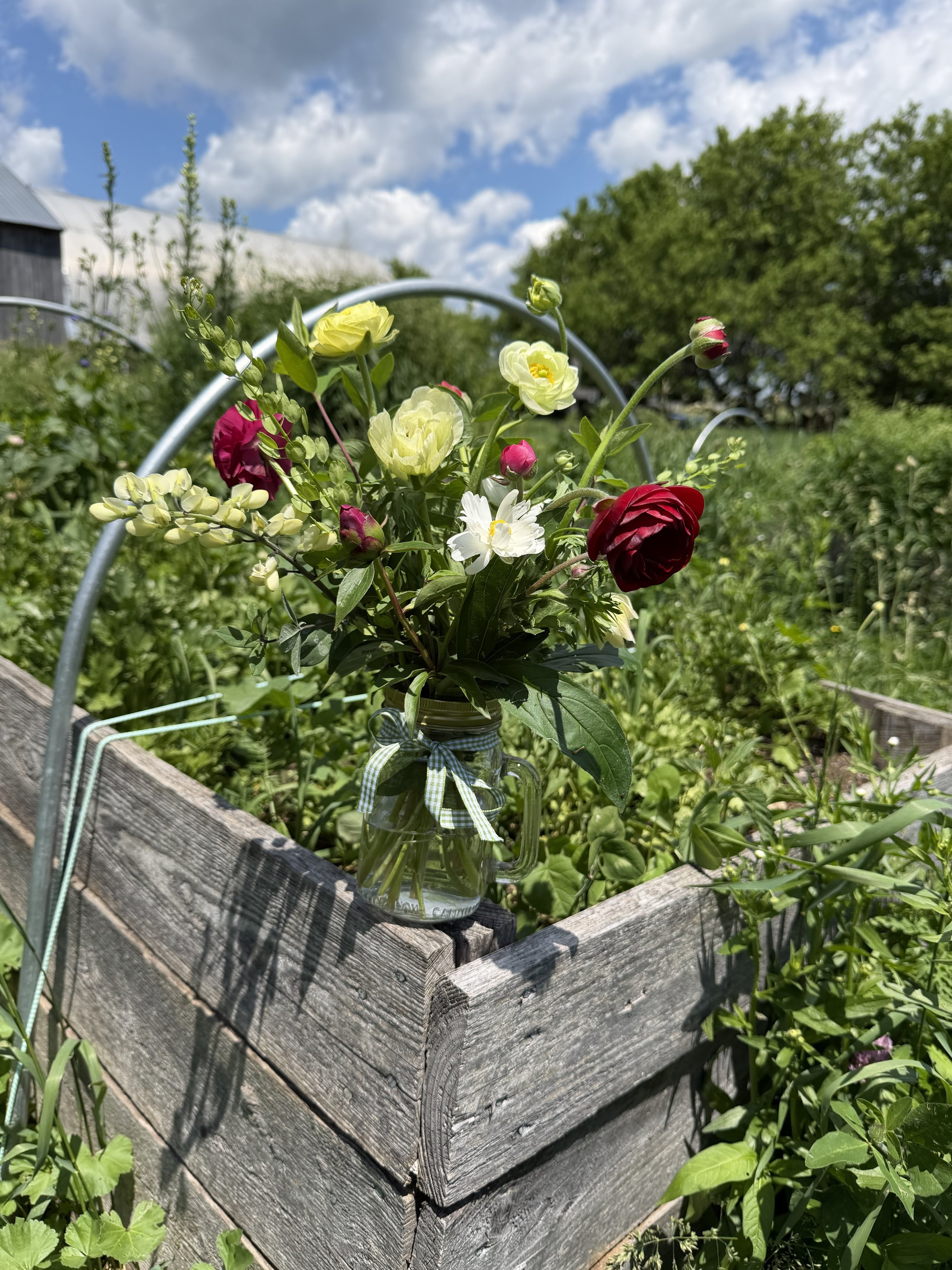 Large Mason Jar Arrangement