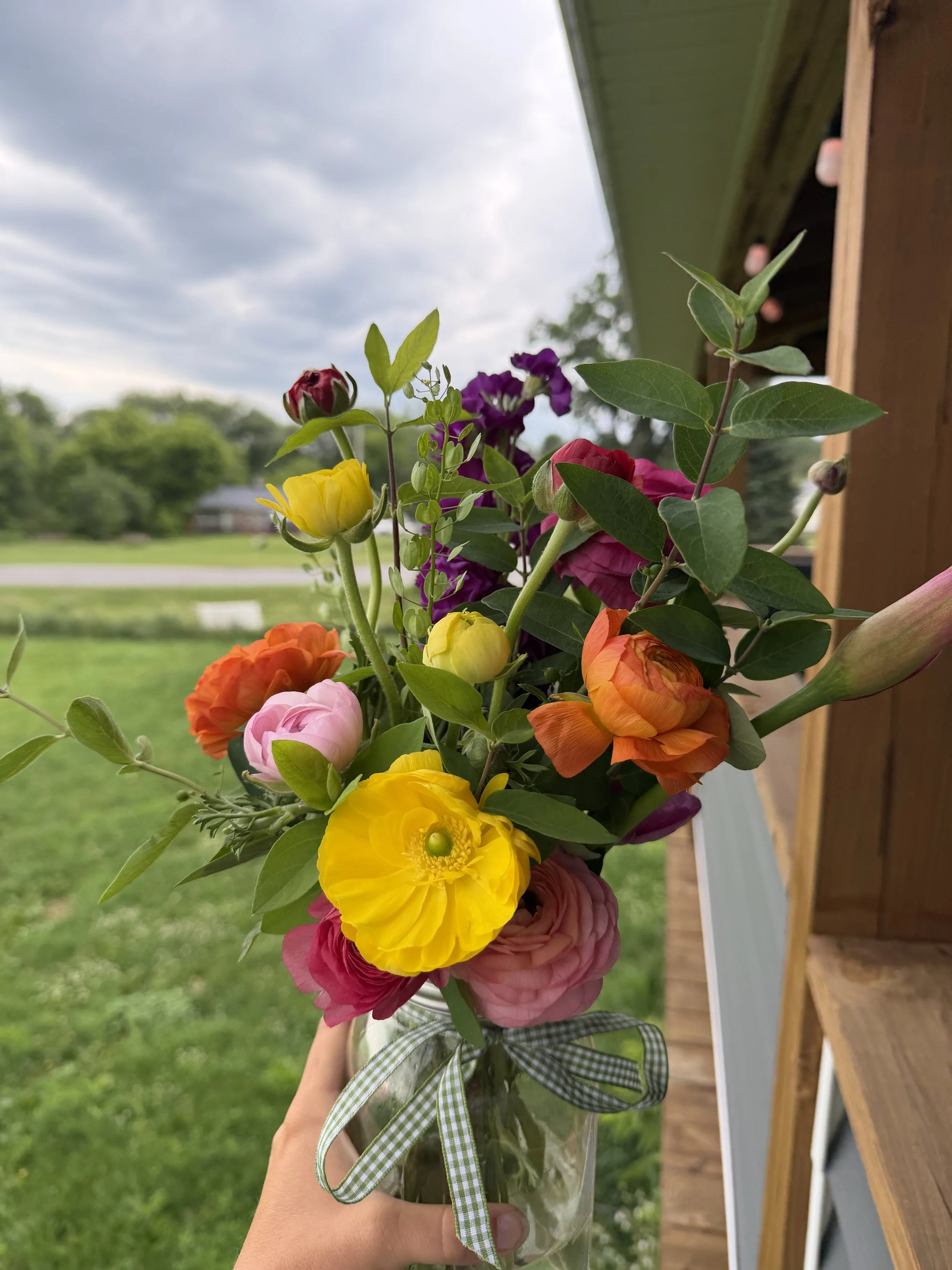 Large Mason Jar Arrangement