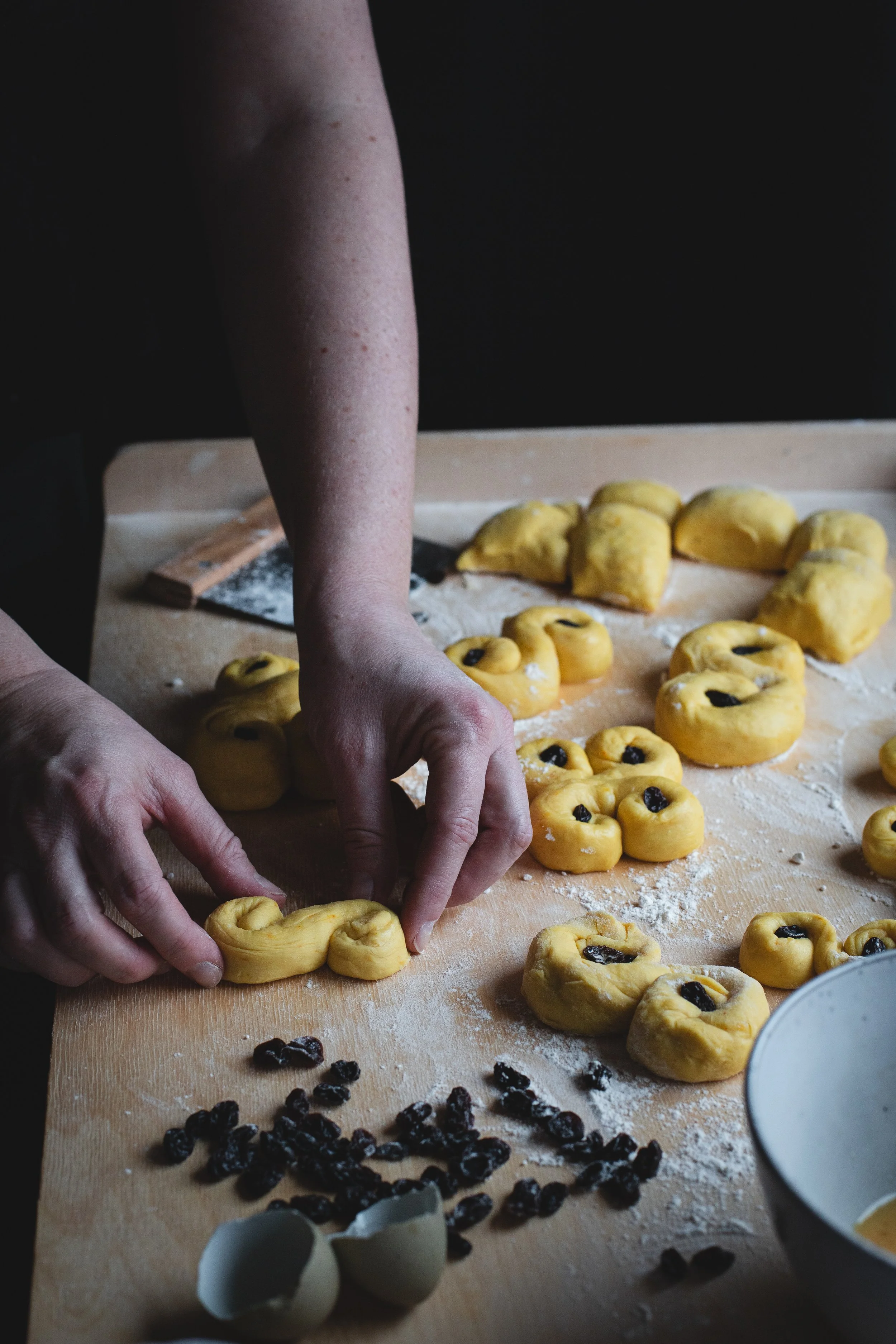 Schwedische Lussekatter