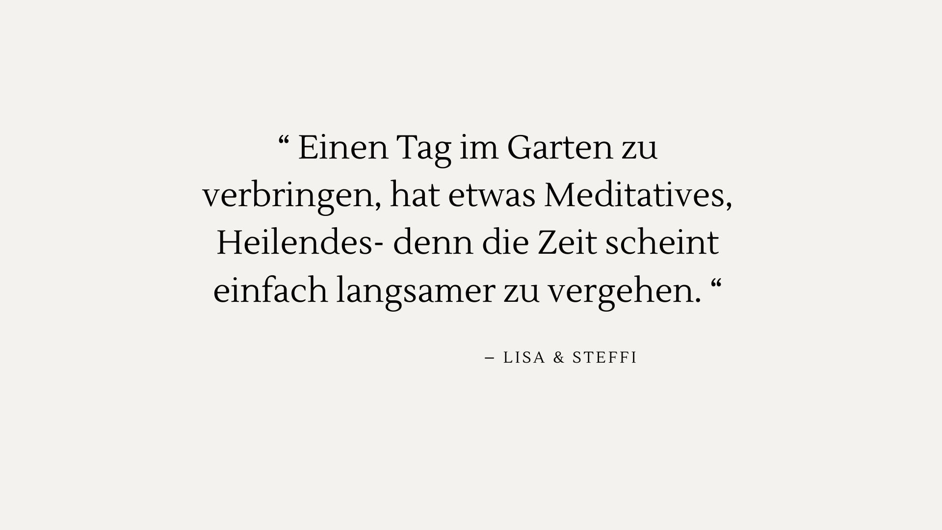 Slow Gardening Buch Zitat