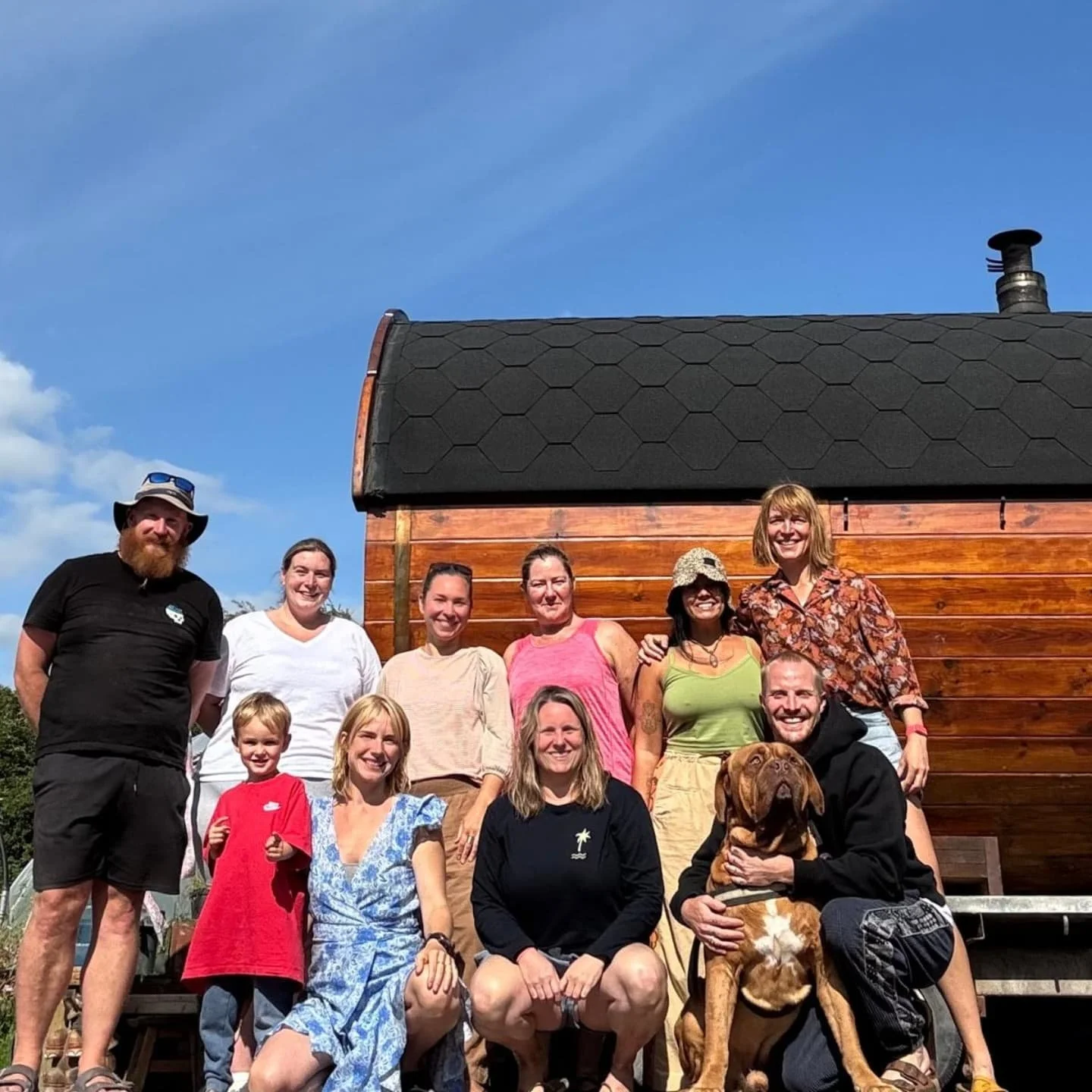 Another amazing sauna retreat in Ireland, gathering with sauna lovers from all over, to share our knowledge and love for sauna ceremony, nature &amp; ritual. 🔥🌿

We create space for others to be creative in the sauna and share their unique voice an