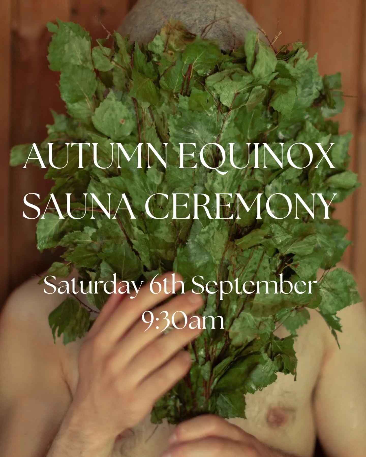 Welcome the turn of the season with a special autumnal sauna ceremony to celebrate the arrival of Autumn Equinox. 🍂 

Much more than just a sauna session, a sacred ritual of balance, connection, and renewal, bringing nature into the sauna to receive