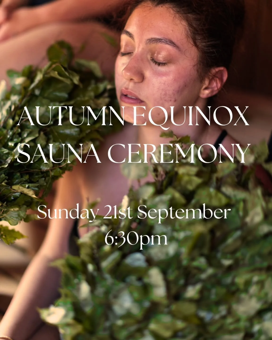 ANOTHER DATE ADDED IN SEPTEMBER DUE TO POPULAR DEMAND! 🍃💚 

Our first Autumn Equinox Sauna Ceremony has sold out, so we have added another date...

✨️ Sunday 21st September 6:30pm ✨️

✨️ @the_warehouse_skatepark ✨️

Welcome the turn of the season w
