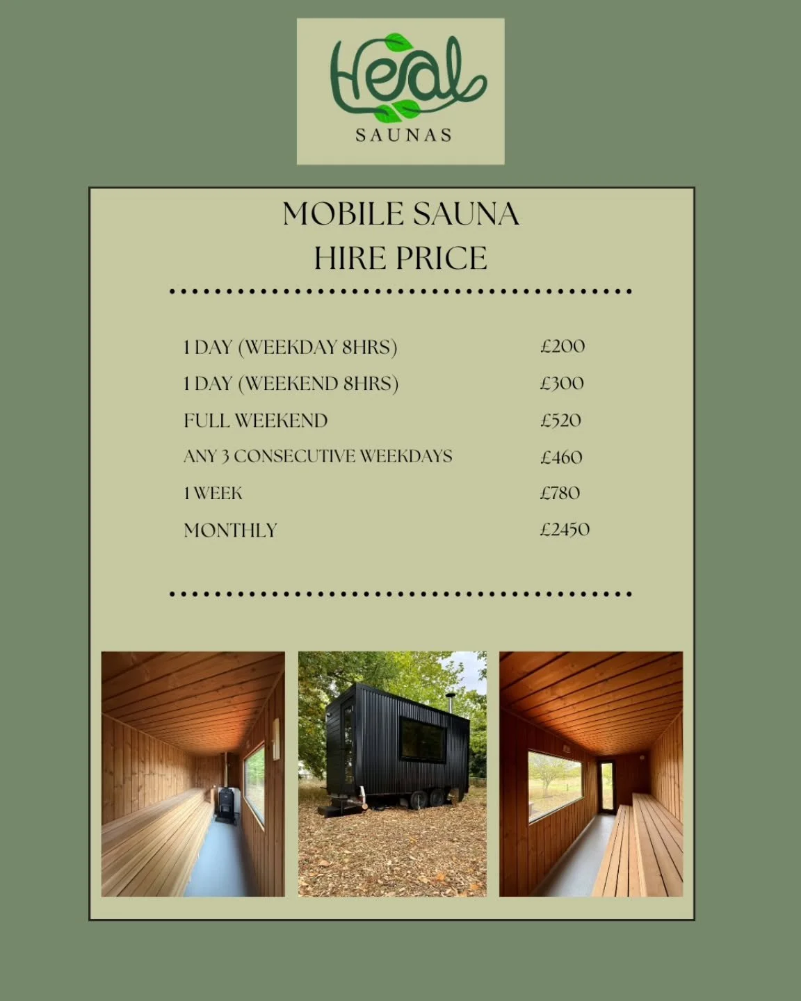 Get cosy this festive season! 🔥✨️🔥 

Hire our Nordic woodfired sauna for an unforgettable experience with loved ones or colleagues and reap the benefits of heat therapy. Seats 8-10 people. 😌😌 

Rejuvenate body and soul with our authentic sauna ex