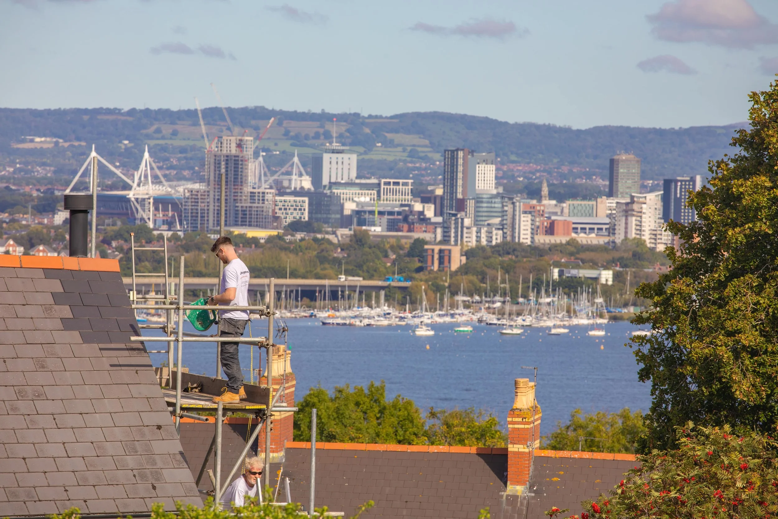 Rendering in Cardiff