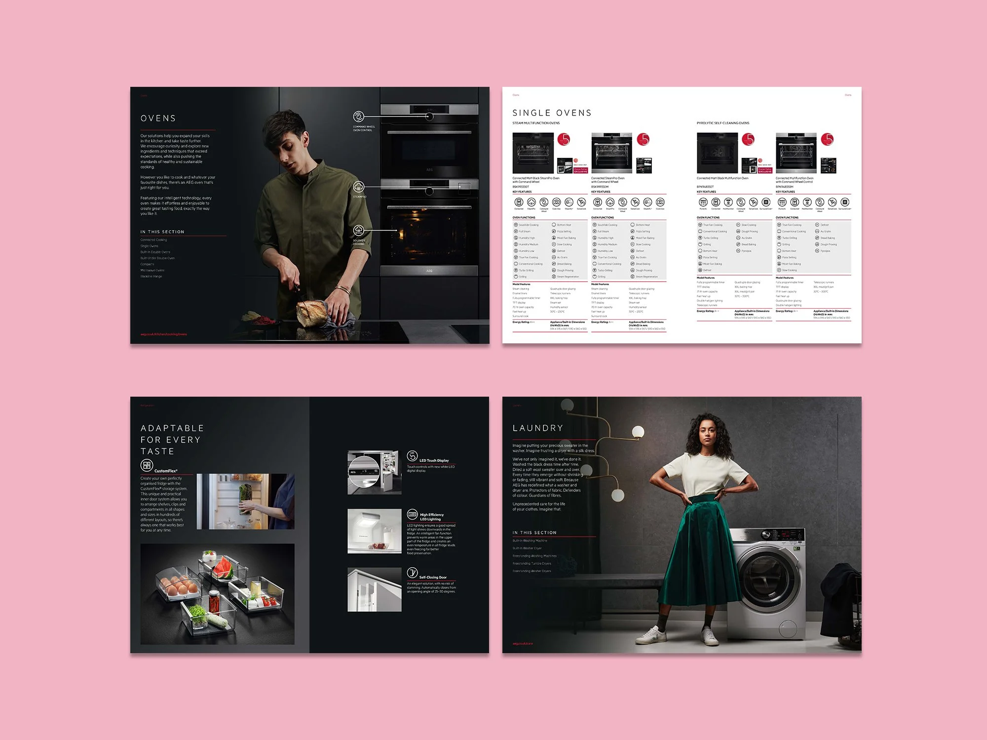 AEG Electrical Retail Brochures