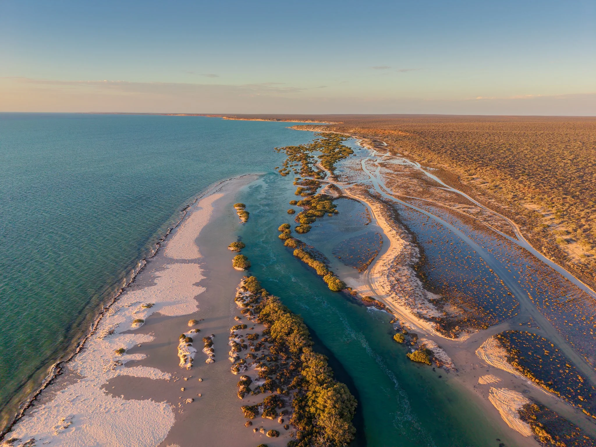 Beach in Francois Peron National Park, WA, Australia