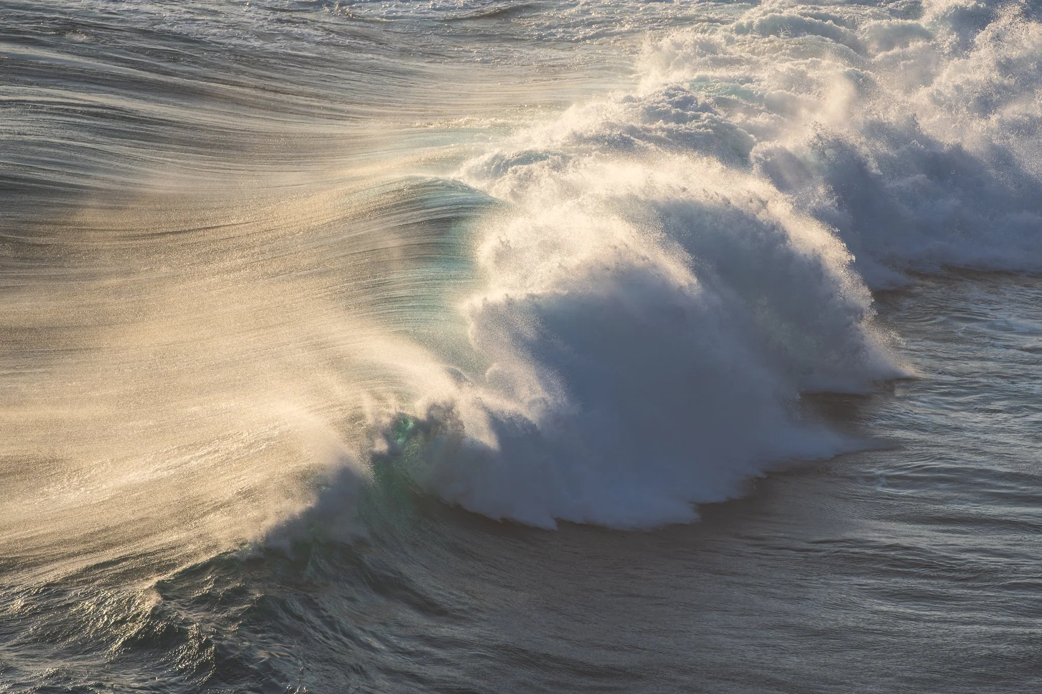 Pacific swell at dusk, Victoria, Australia