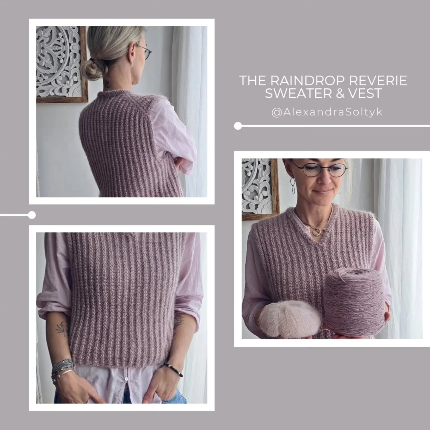 #theraindropreveriesweater

It's been an artistry-infused, nurturing, and cozy-spirited journey so far. We continue our adventure, and my sincere appreciation goes to everyone in the team 💕

Which color resonates with you? 

🫶🏻
@ddaaiiss 
@amra_cr