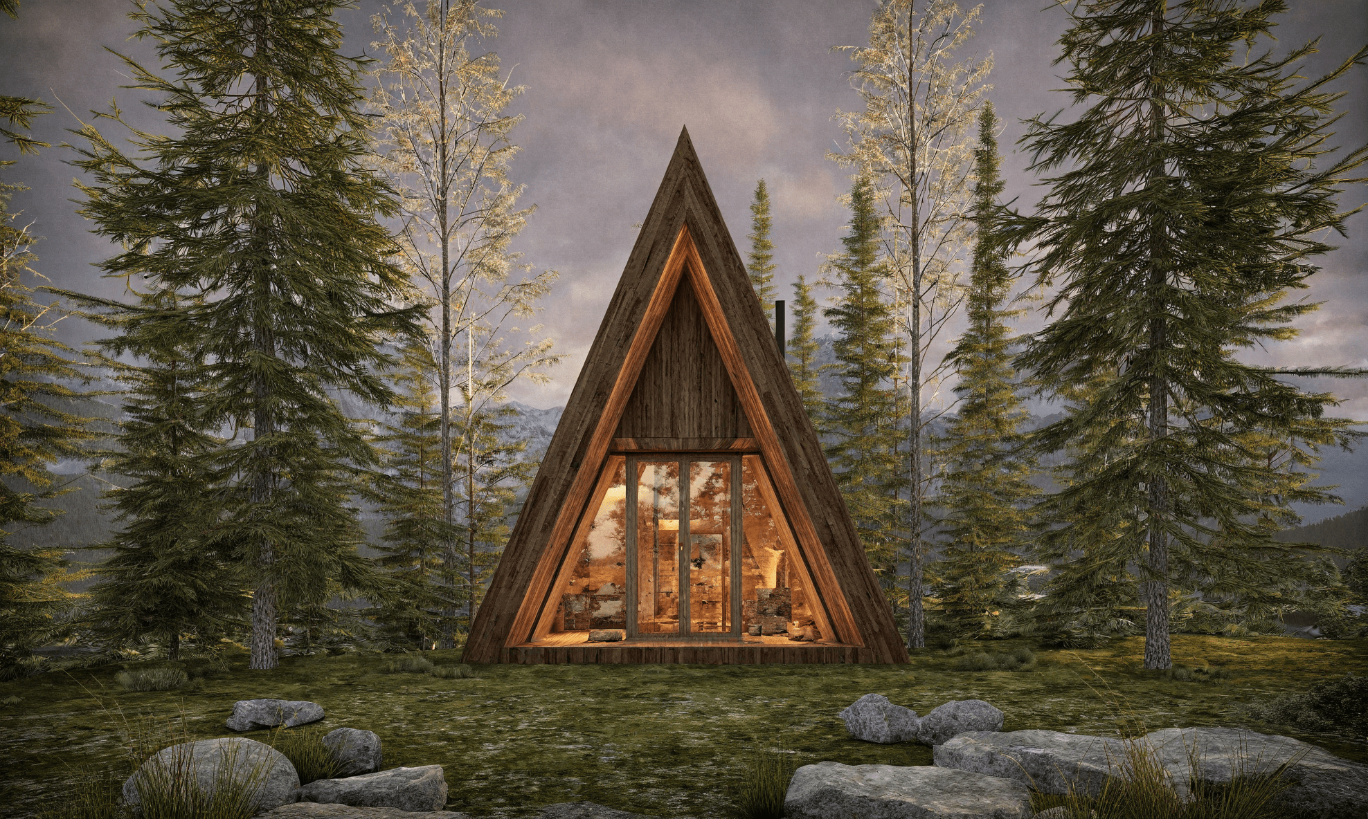 Fjallstuga A-frame