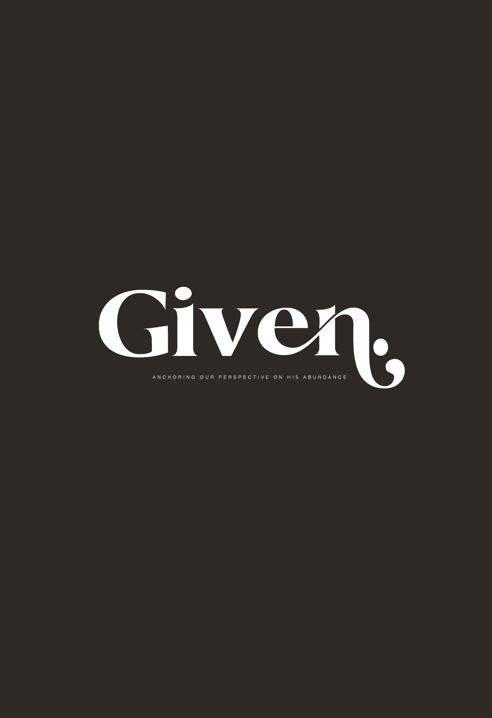 Given Journal E-Book