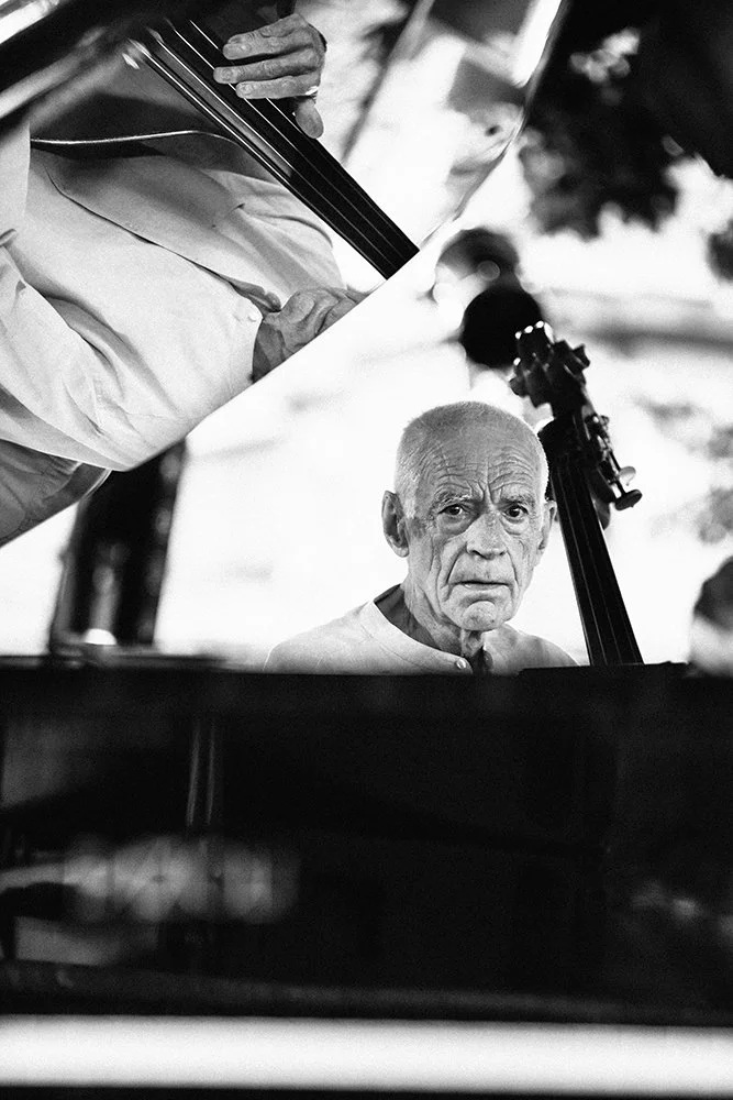 Portrait de Gary Peacock, jazzman.