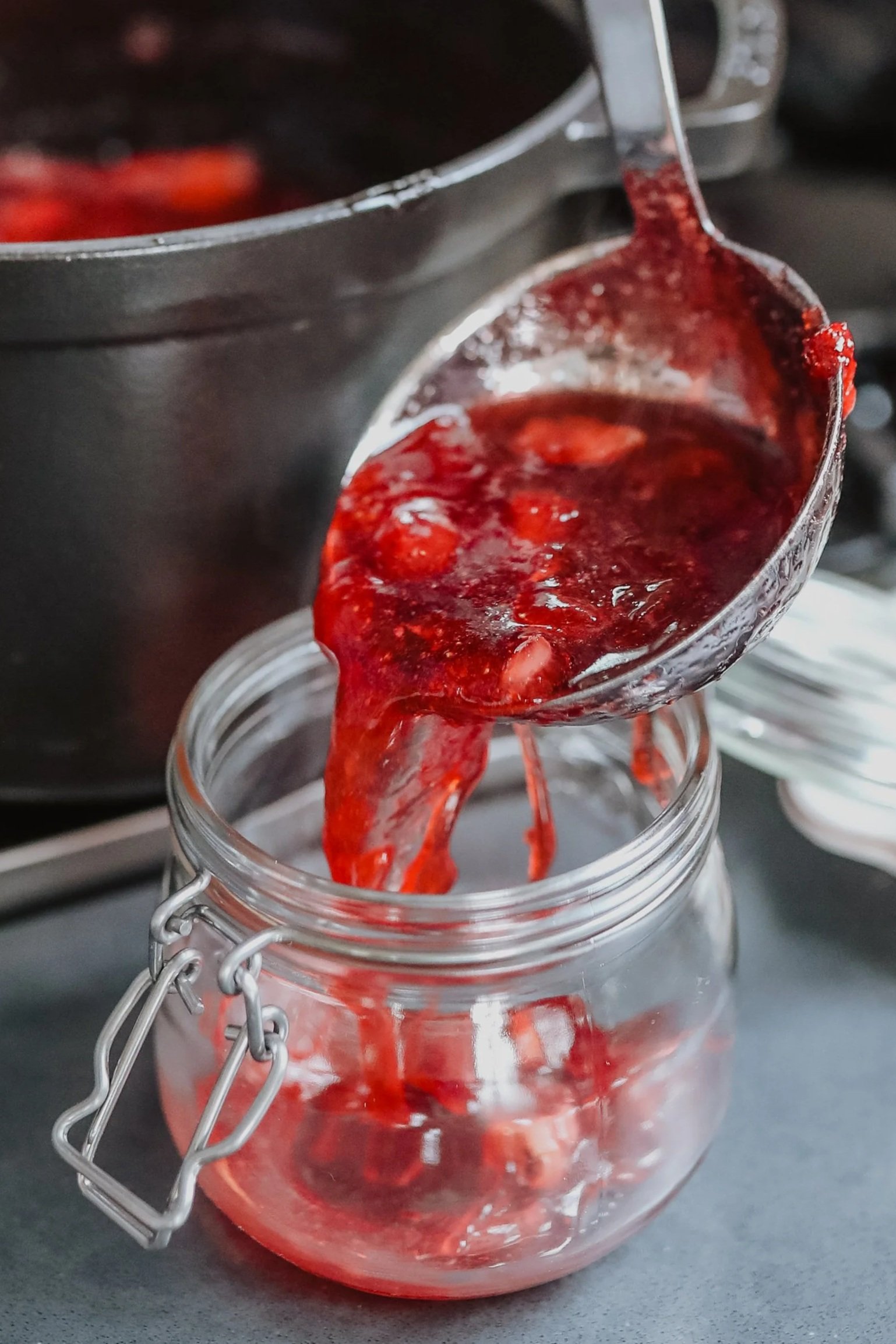 Quick Homemade Strawberry Jam