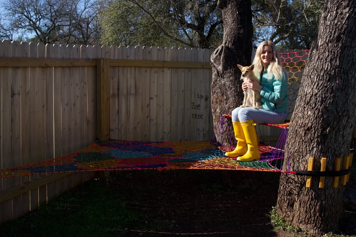 Small Treenet How It Works | Custom Treenets Designed & Handwoven On-Site — Treenet ...