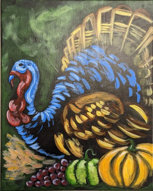 Harvest Turkey Canvas Class
