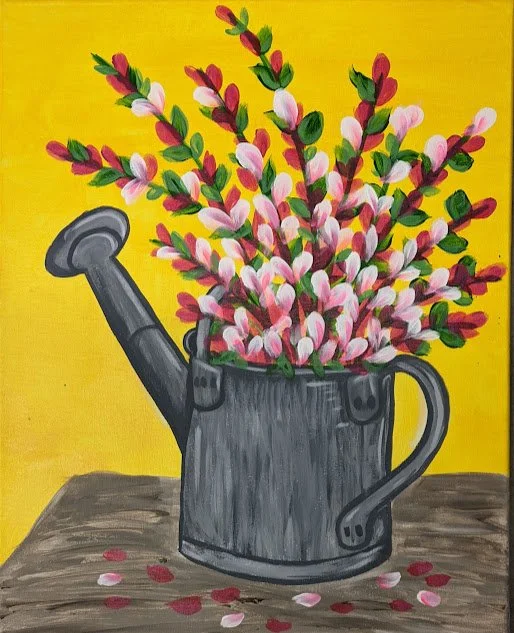 Watering Can Canvas Class