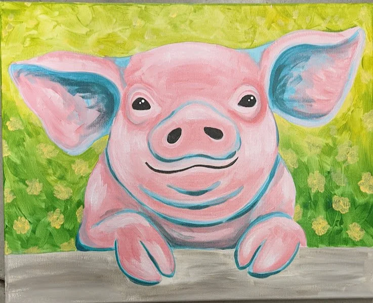 Poppy Pig Canavs Class