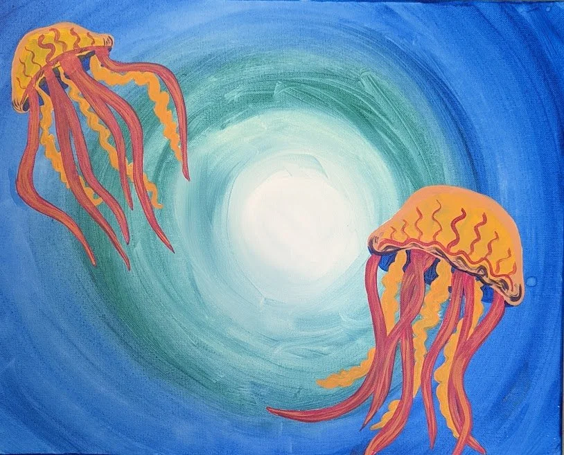 Jellyfish Canvas Class 