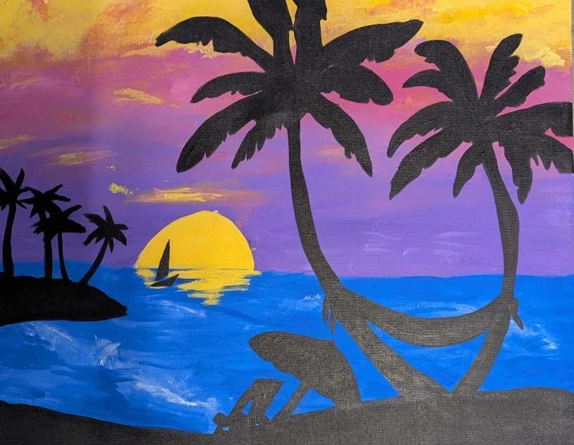 Paradise Found Canvas Class 