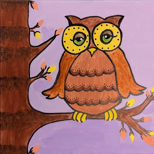 Owl Kids Canvas