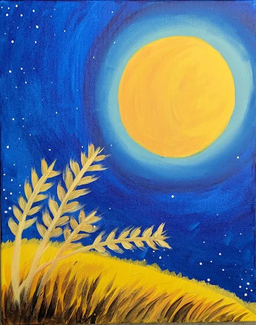 Harvest Moon Canvas Class