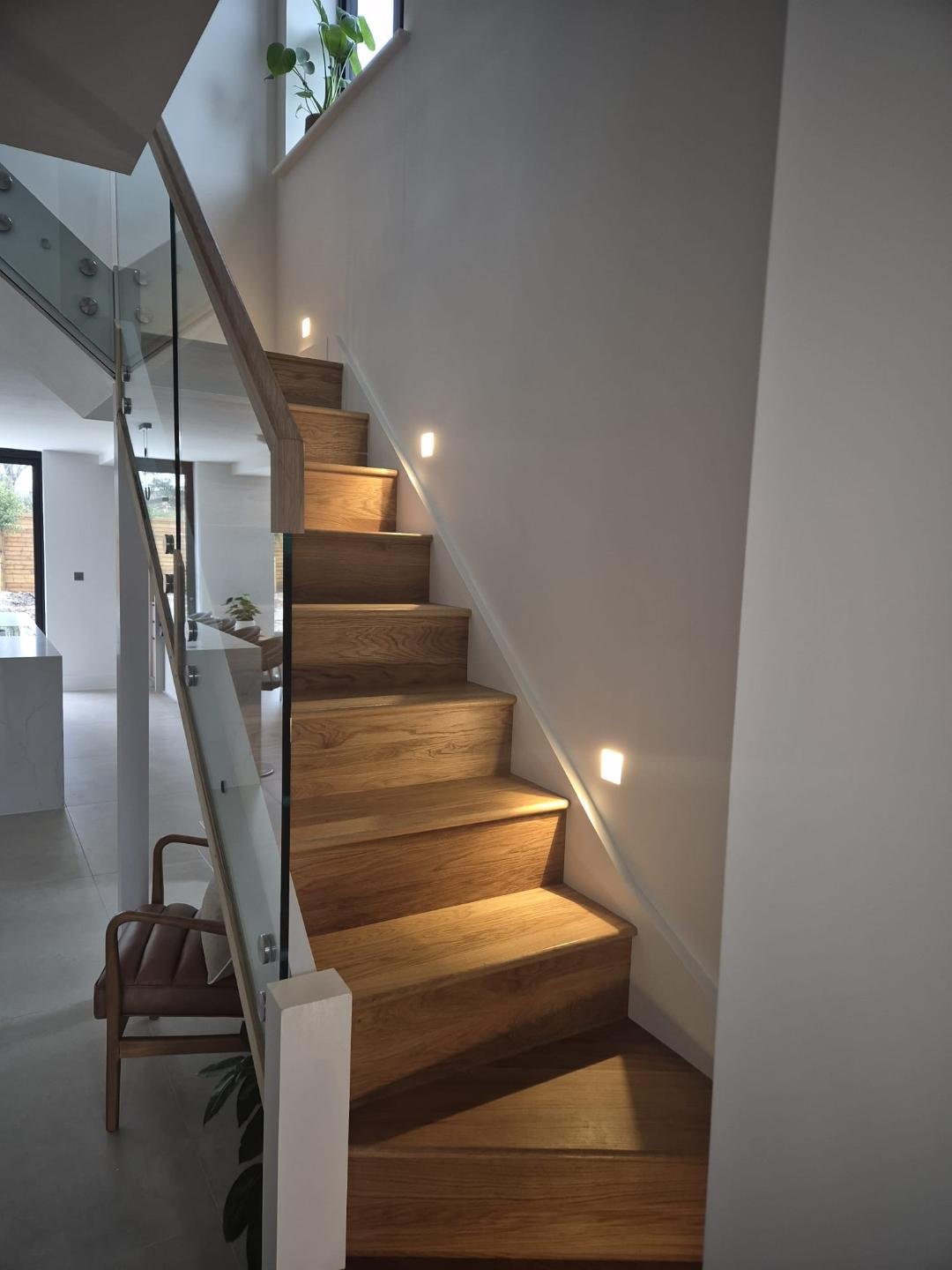 Low level stair lighting