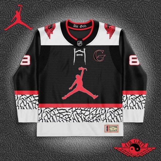 GRiZ Air Hockey White & Red (LE 50)