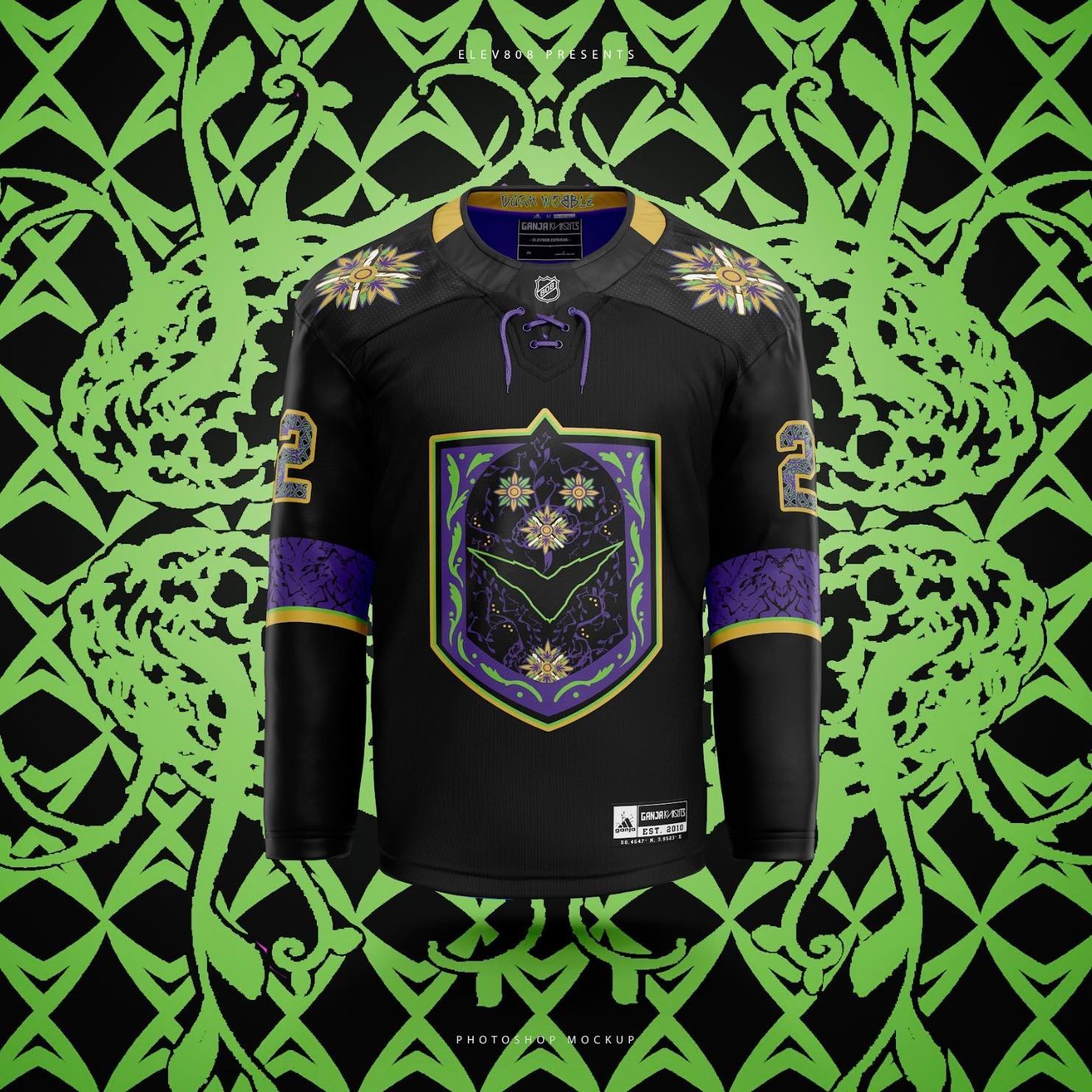 Dark Wobble Black/Black Hockey (LE 20)