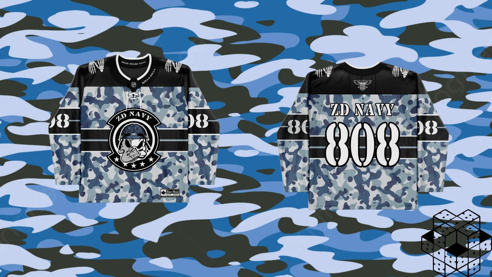 Dead Ducks Navy Hockey (LE 100)