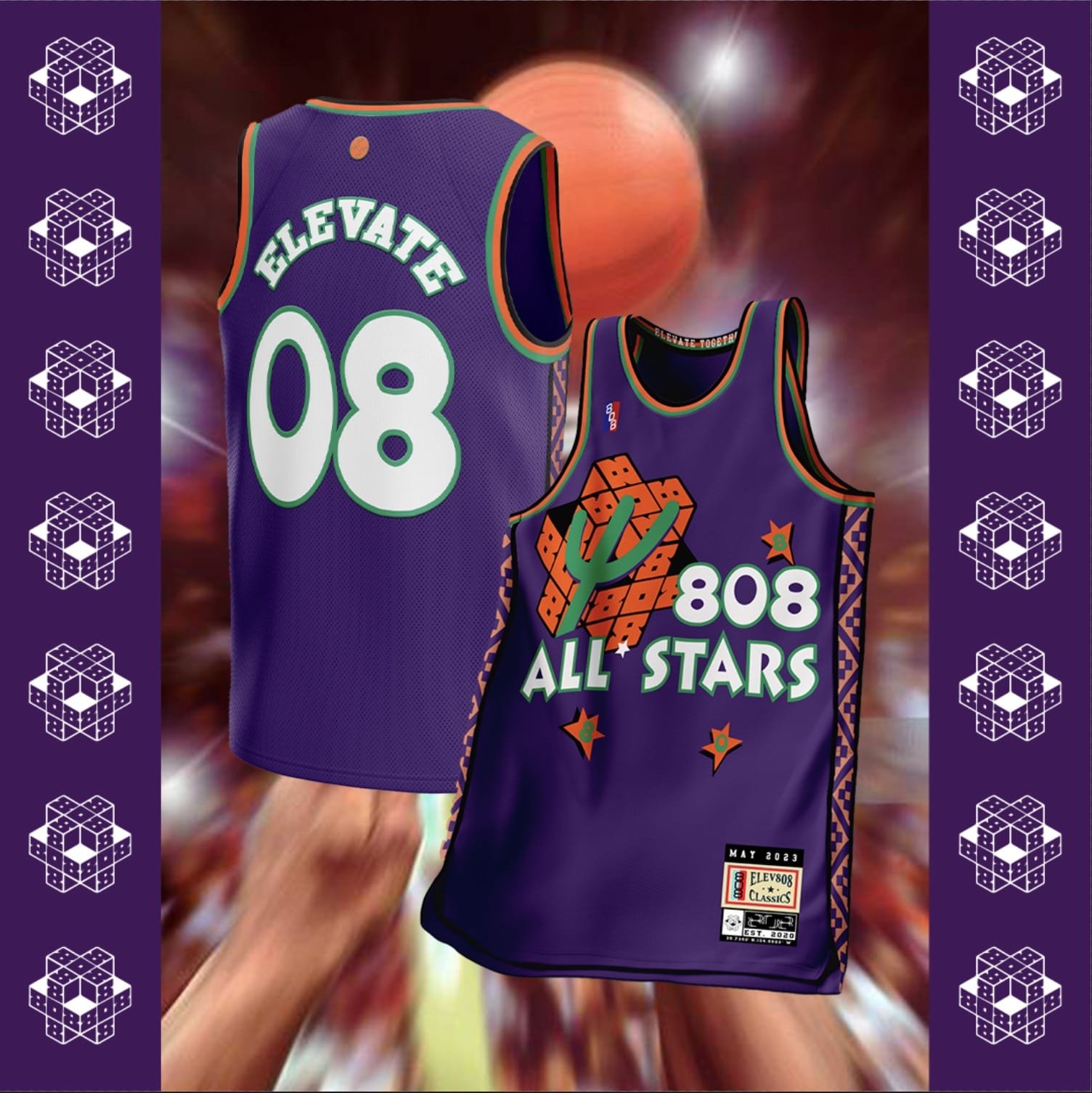 808 All Stars V2 Basketball (LE 50)