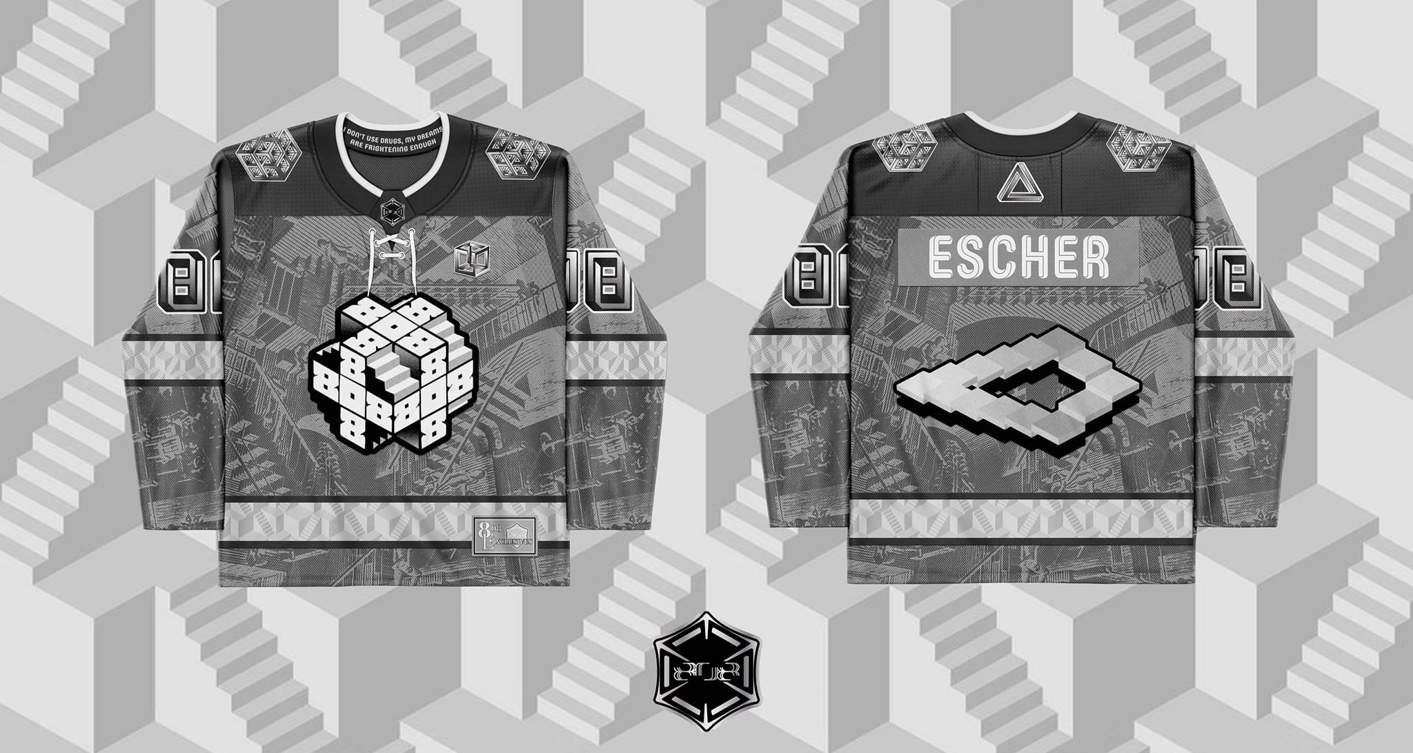 808 Escher Hockey (LE 50, Standard)