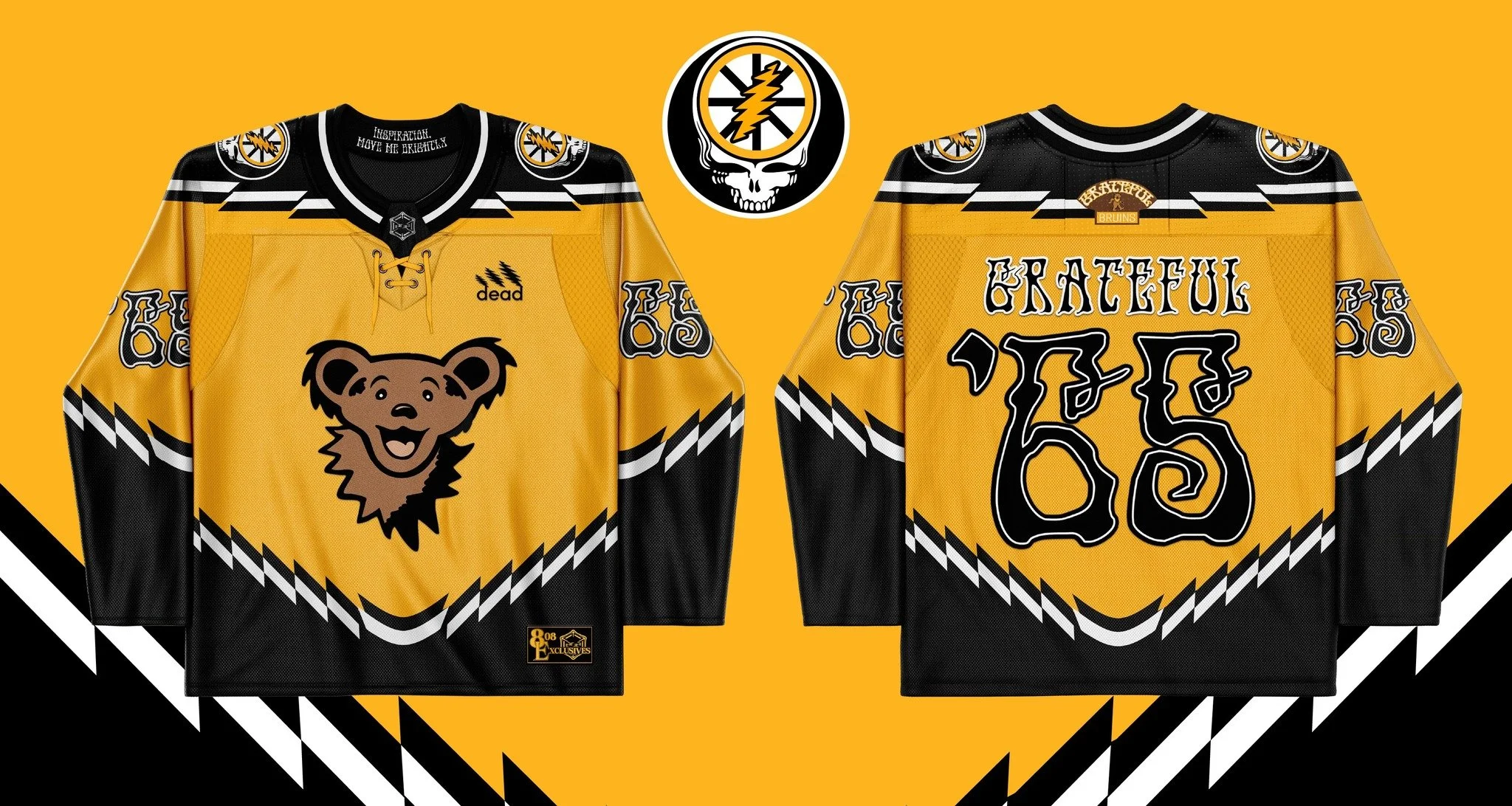 Grateful Bruins Hockey (LE 50)