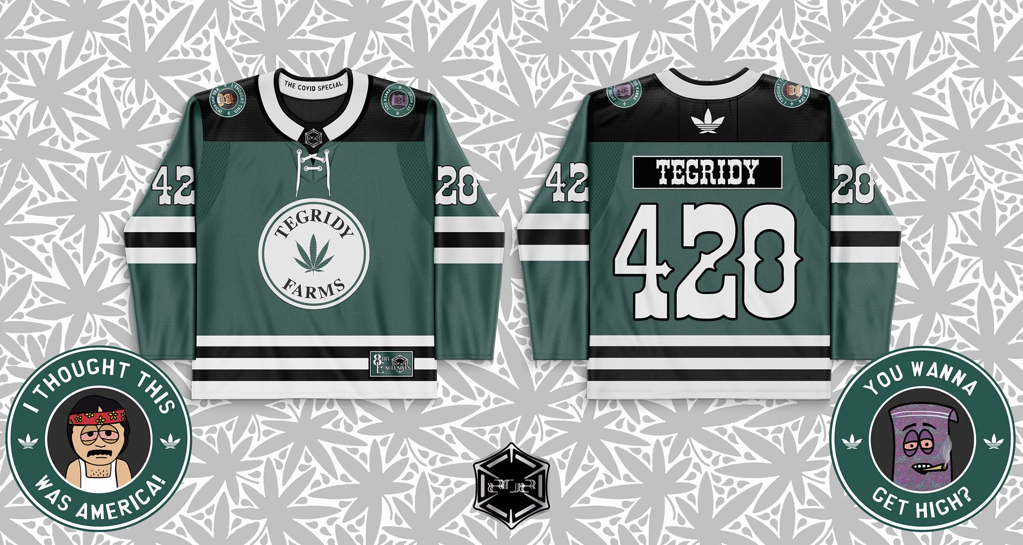 Tegridy Farms V2 Hockey (LE 75, Custom)