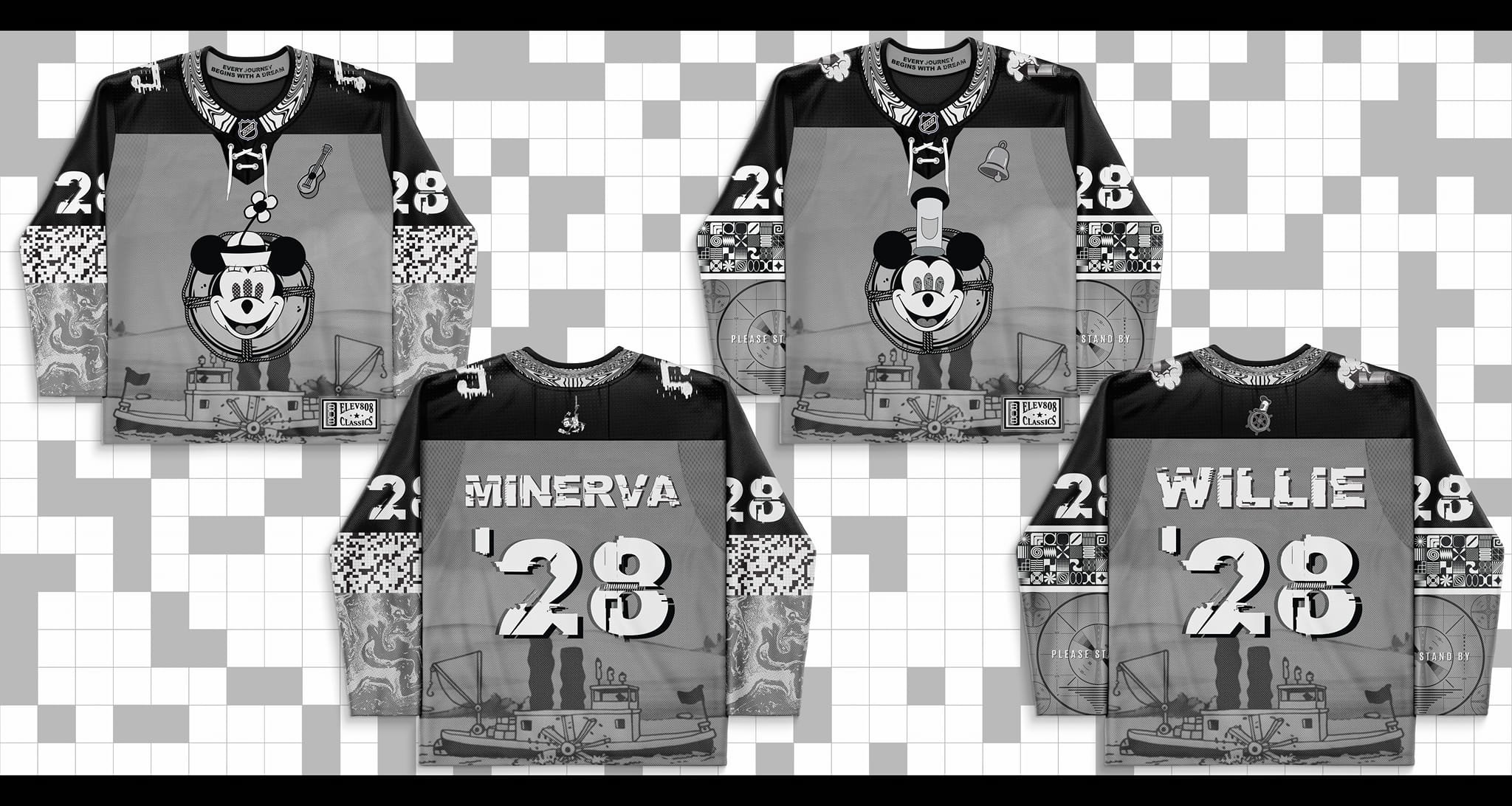 Glitchboat Minerva Hockey (LE 66)