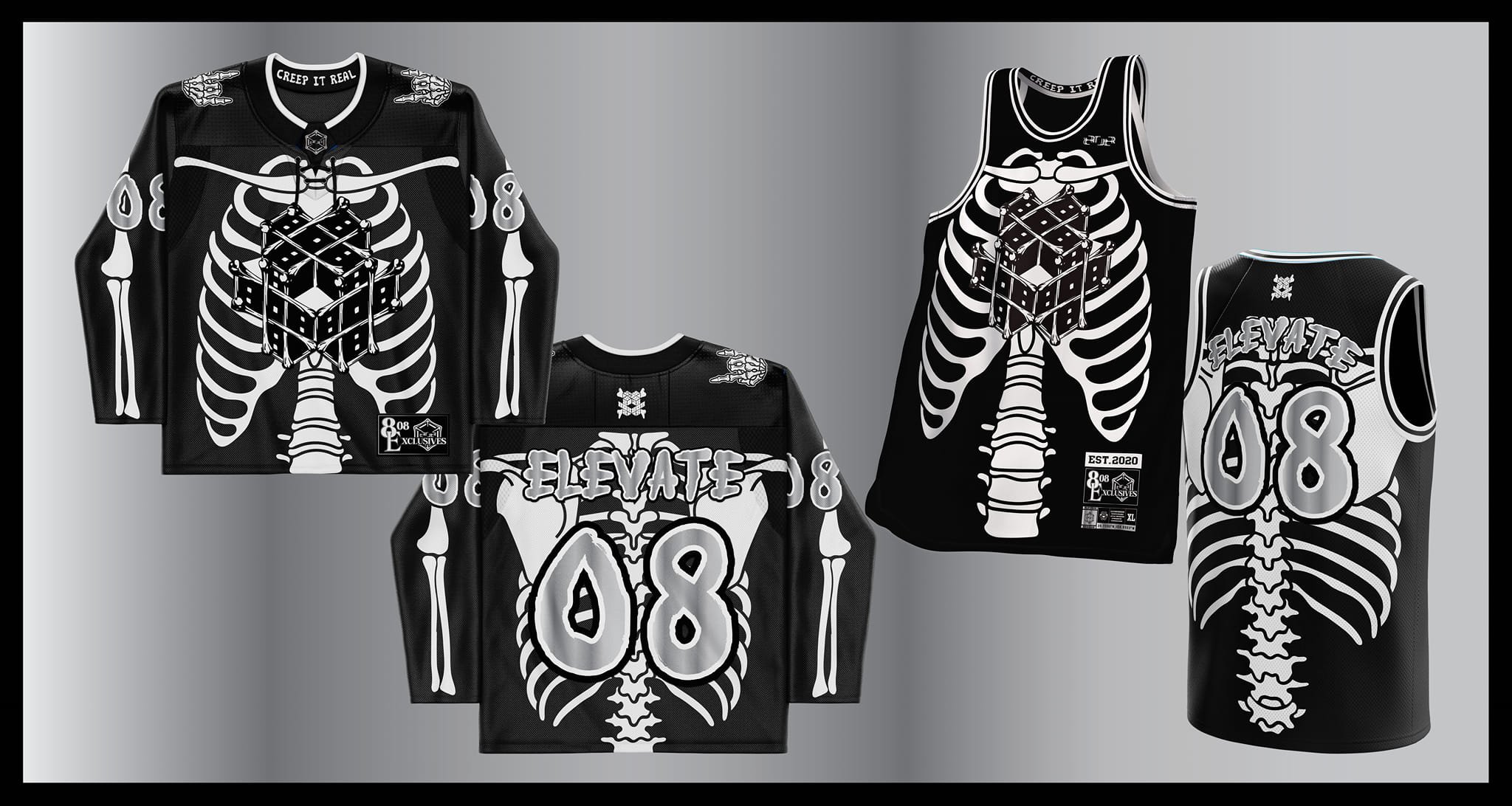 808 Skeleton Hockey (LE 50, Standard)