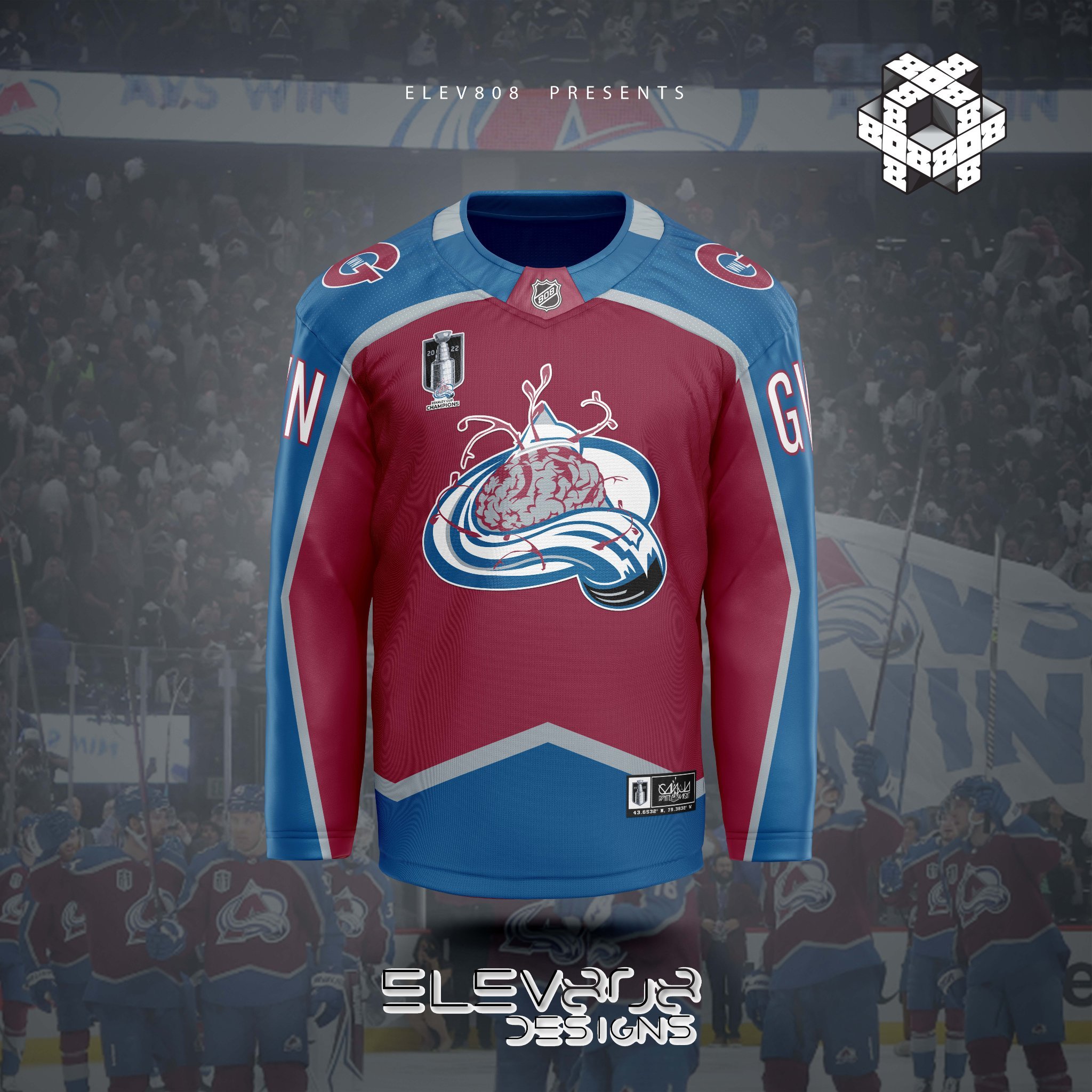 GWN Avalanche Stanley Cup Hockey (LE 75)