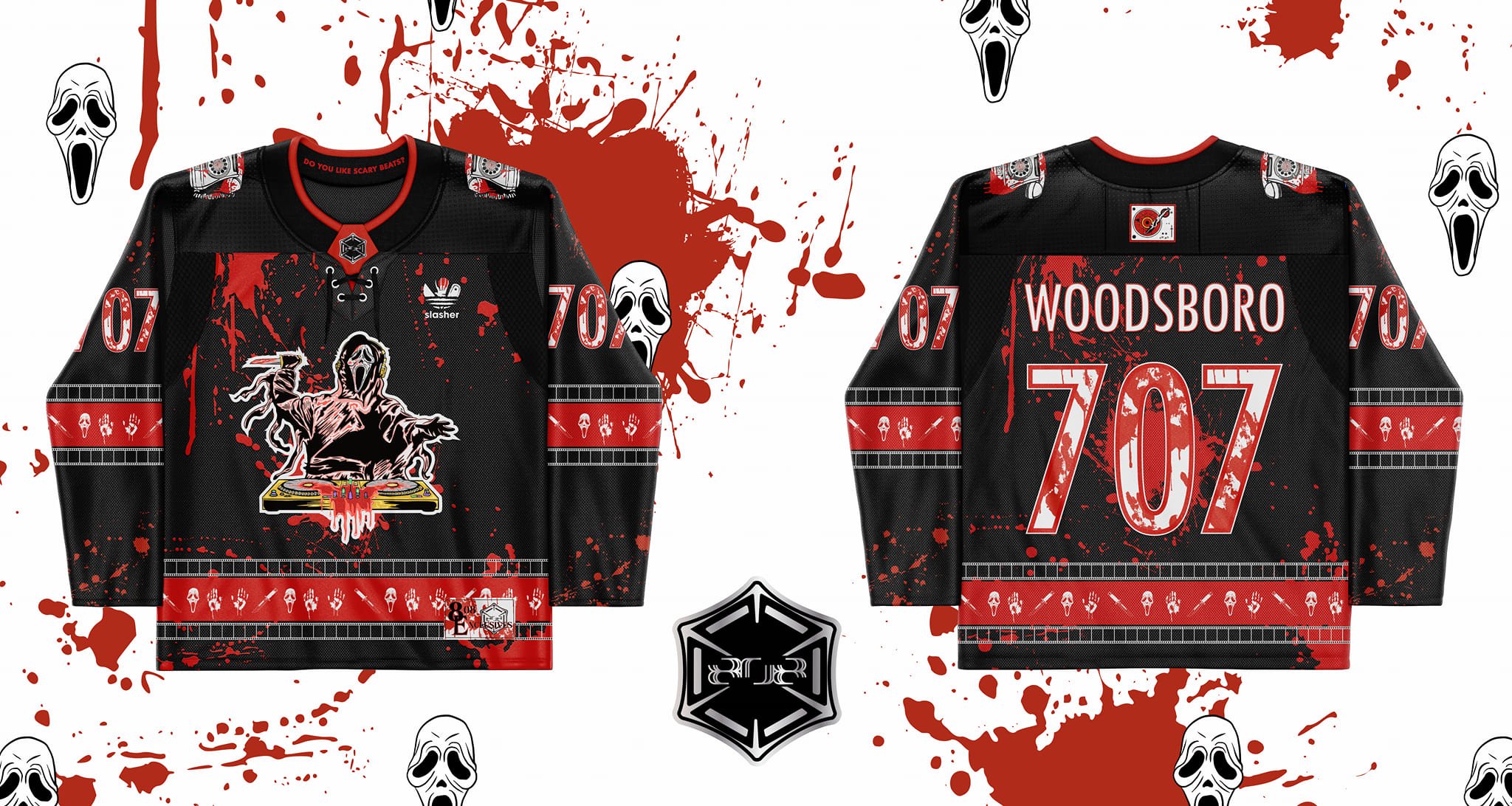 DJ Slasher Hockey (LE 66, Custom)
