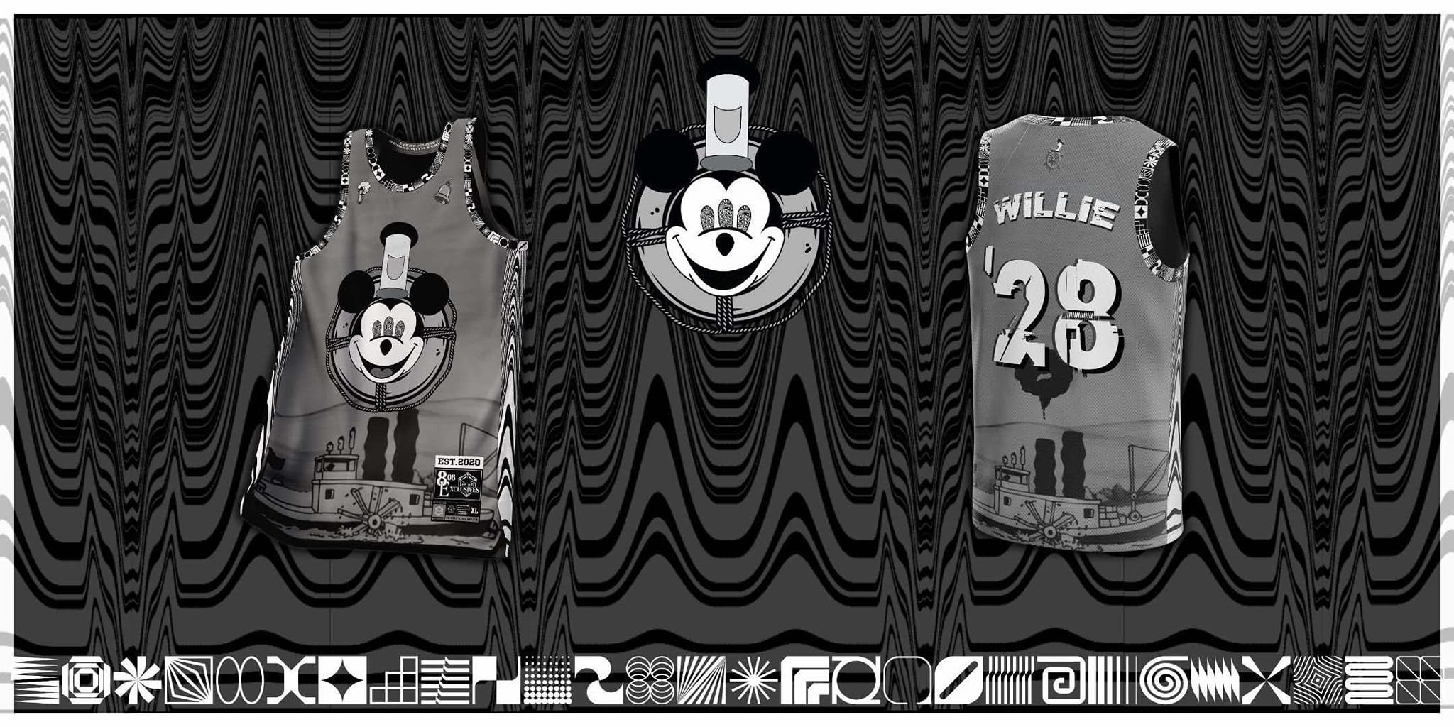 Glitchboat Mickey V1 Basketball (LE 50)