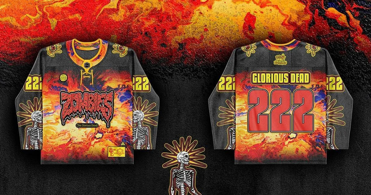 808 Zombies (Flatbush) Hockey (LE 50