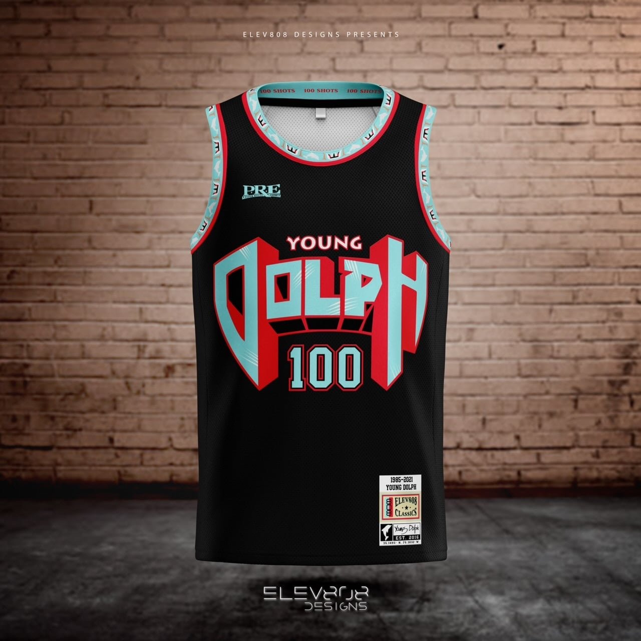 Young Dolph Basketball (LE 35)