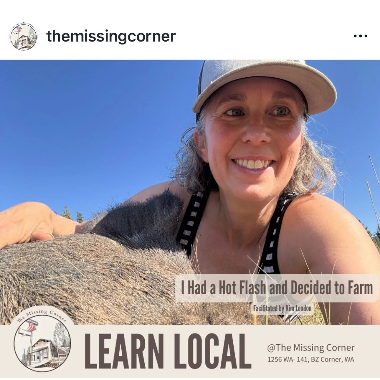 A lot like our journey into farming, I can&rsquo;t believe we are here!

This Wednesday I will be chatting with @themissingcorner crew at 6 pm.

Let&rsquo;s learn from each other. Hope to see you there!
