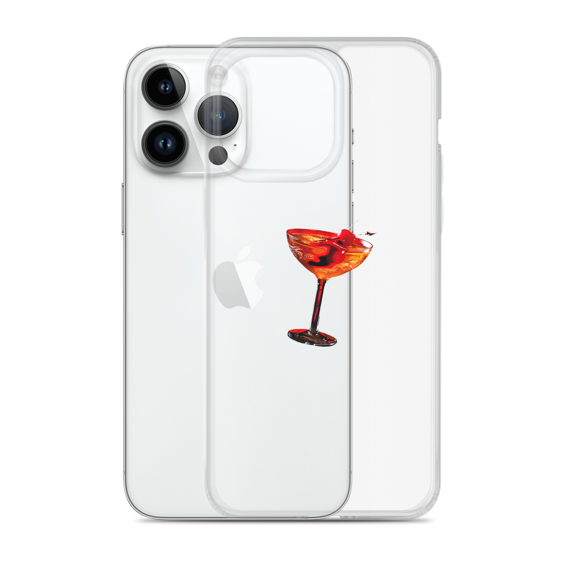 Clear Case for iPhone® [Drinks to Die For Edition]
