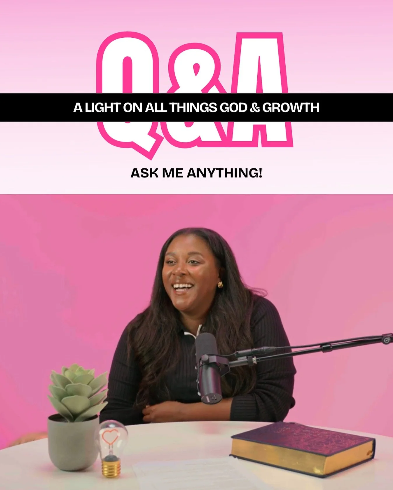 Let&rsquo;s talk faith, purpose, growth&mdash;and everything in between. 💬

Shining a light on all things God &amp; growth ✨

Got a question? Ask me anything!

Whether it&rsquo;s about life, mindset, walking with God, or the Shine Abound journey&mda